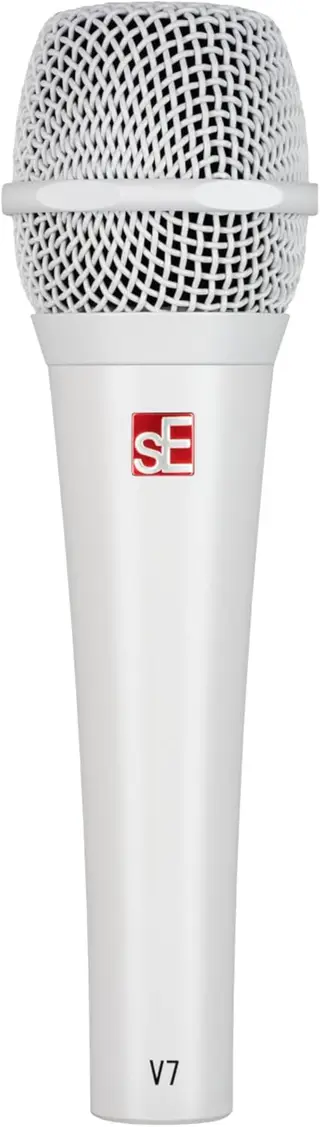 SE ELECTRONICS V7 Dynamic Microphone for Singing, V7 - White