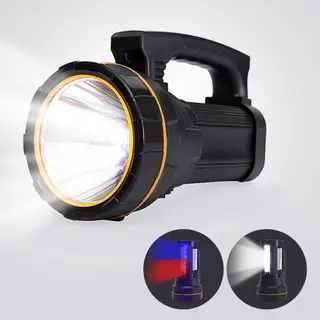 Most Powerful Handheld LED Torch Light Super Bright Rechargeable Large