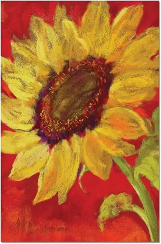 Tree-Free Greetings 12 Pack All Occasion Notecards – Sunflower Prima Donna