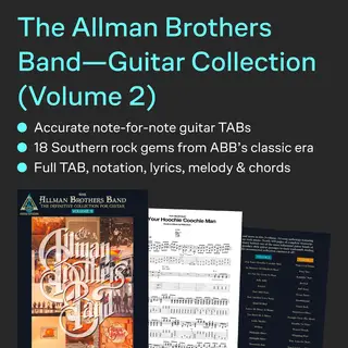 Allman Bros: Definitive Volume 2: Ultimate Guitar Collection Akknab Britgers Band