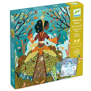 Djeco Collages - Dresses in Seasonal Colours