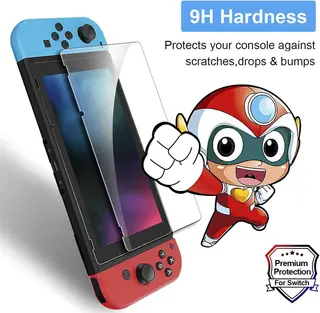 3 Pack] Screen Protector Tempered Glass for Nintendo Switch