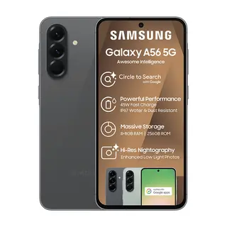 Samsung Galaxy A56 5G 256GB Dual Sim - Awesome Graphite