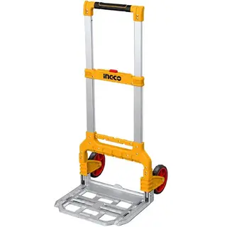 Ingco - Foldable Aluminium Hand Trolley (Pull / Push Cart) - 130kg Capacity