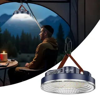 5000LM Flashlight Portable LED Camping Lantern Rechargeable Light 30W with Magnet