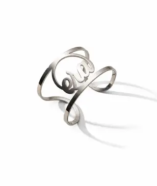 Silver Era Signature Cuff Bracelet