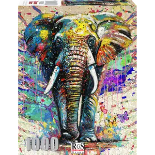 RGS Group Colour Burst 1000 Piece Jigsaw Puzzle
