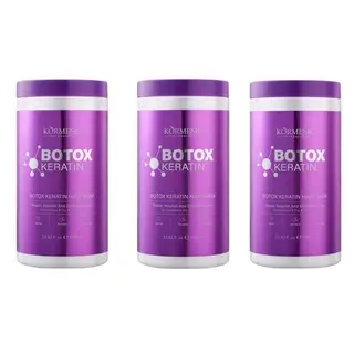 Bulk Offer 3 x 1000 ml Kormesic Collagen Keratin Hair Mask