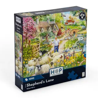 House of Puzzles - Shepherd's Lane - 1000 Piece Jigsaw Puzzle