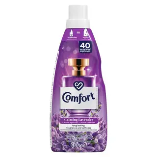 Comfort Calming Lavender Concentrated Laundry Fabric Softener 800ml