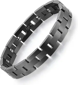Magnetic Bracelets for Men Stainless Steel Magnetic Therapy Bracelet