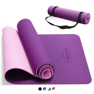 CAMBIVO Yoga Mat for Women Men
