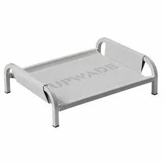 70x50cm Elevated Pet Bed Raised Dog Cot Metal Frame Breathable Mesh Fabric