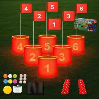 FINCOME Golf Yard Bucket Games