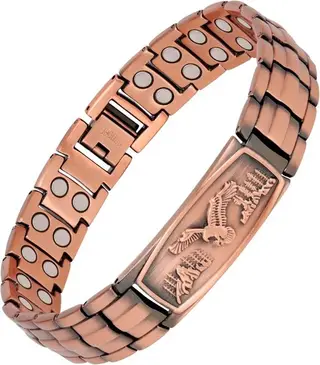 Men's Copper Bracelet-Magnetic Bracelet Pain Relief