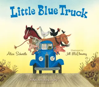 Little Blue Truck Board Book: A Lively Farm Adventure About Friendship, Kindness, and Helping Others in a Time of Need