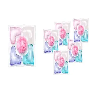 5 in 1 Detergent Pods with Fabric Softener - 113 Pieces -CTS