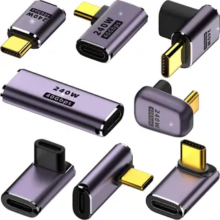 8 Pack USB C Adapter 240W 40Gbps 8K 60Hz