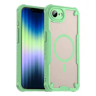 CellTime Frosted Shell MagSafe Case Compatible With iPhone 16e Shockproof Cover - Green