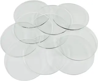 LITKO 1.5Mm Clear Miniature Bases, Circular 60Mm (10)