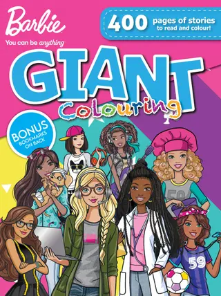 Butterfly Barbie Giant Colouring 400 Pages Book