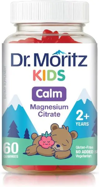 Dr. Moritz Calm Kids Magnesium Gummies 60 Servings