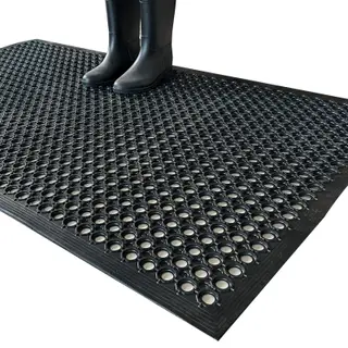 Uniboho Outdoor Rubber Floor Mats Anti Slip Restaurant Commercial