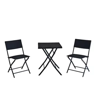 George & Mason Lilly Patio Bistro Set - powder coated steel frame