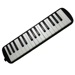 ALANES 32 Key Melodica Piano Harmonica Musical Instrument (Black)