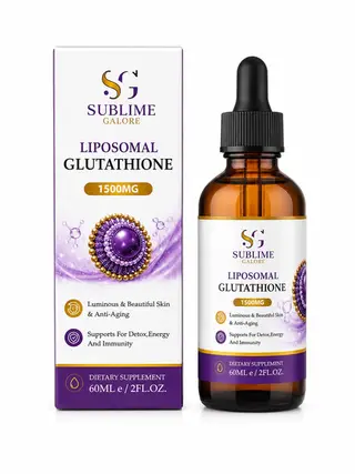 Sublime Galore - Liposomal Glutathione 1500mg Liquid Supplement - 60ml