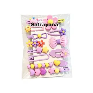 Baby Hair Clips, Candy Hair Clips, Girls' Hair Accessories Purple 14Pcs