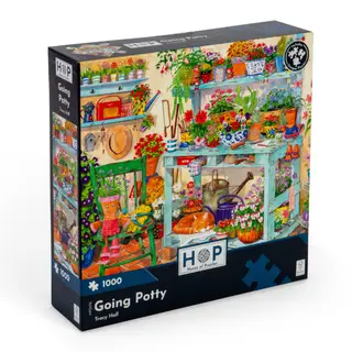 House of Puzzles - Going Potty - 1000 Piece Jigsaw Puzzle