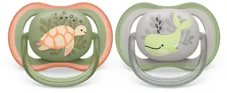 Philips Avent Ultra Air Soother Turtle / Whale 6-18 months