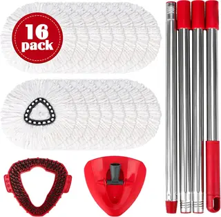Spin Mop Replacement Set for O-Ceda EasyWring 1-Tank System