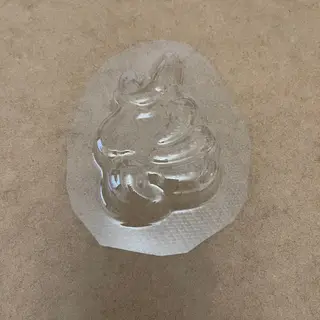Clear Plastic Unicorn Head Mold