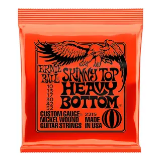 Ernie Ball 2215 Nickel Skinny Top/Heavy Bottom Electric 10 - 52 Guitar Strings