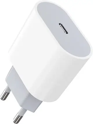 TechZA 25W USB-C Fast PD3.0 Adapter Compaible for Iphone 14/13/12/11- TZC02