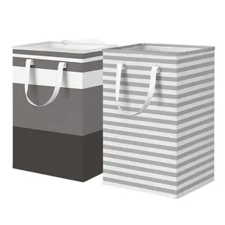 2-Pack Laundry Hamper 75L Collapsible Easy Storage Laundry Basket