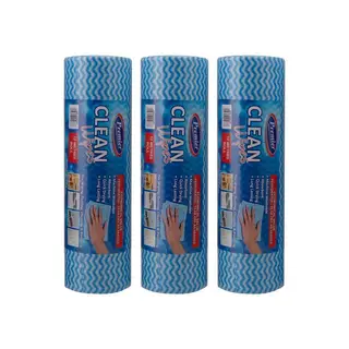 Clean Wipes - Blue by Premier Housewares (3 Rolls)
