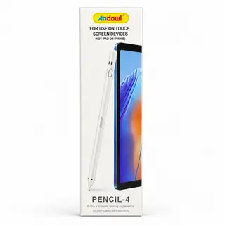 Andowl Pencil-4 Rechargeable Stylus Pen for Non iPad Touchscreen Devices