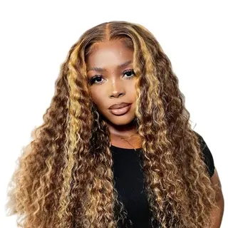 18" Glueless Peruvian Hair Piano Color 13x4 Lace Wig P4/27 -Golden Perfect