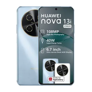 HUAWEI Nova 13i 6.7" smartphone 8GB RAM + 256GB ROM Dual SIM - Blue