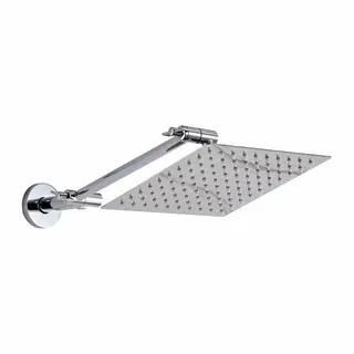 Angle Adjustable Showerhead Arm kit 8" Chrome
