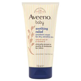 Aveeno Baby Soothing Relief Baby Emollient Cream for Dry & Sensitive Skin