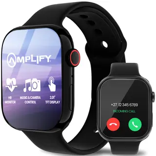 Amplify Challenge Series Square Smartwatch - Black