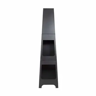 La Hacienda Malmo Steel Chimenea w/ Log Store