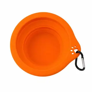 DUATKN Silicone Collapsible Dog Bowl - Portable Travel Bowls