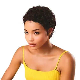 Brazilian Hair Women's Natural Black Glueless Wig Bresilienne