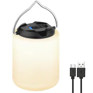 BOBKID LED Camping Lantern, Rechargeable Camping Light, 4 Modes Outdoor Flashlights Lanterns with 1000LM