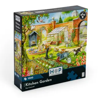 House of Puzzles - Kitchen Garden - 1000 Piece Jigsaw Puzzle